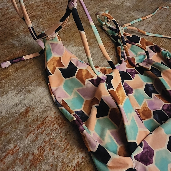Tori Praver Swimwear Seafoam for Urban Outfitters in Geometric Print - Picture 5 of 15
